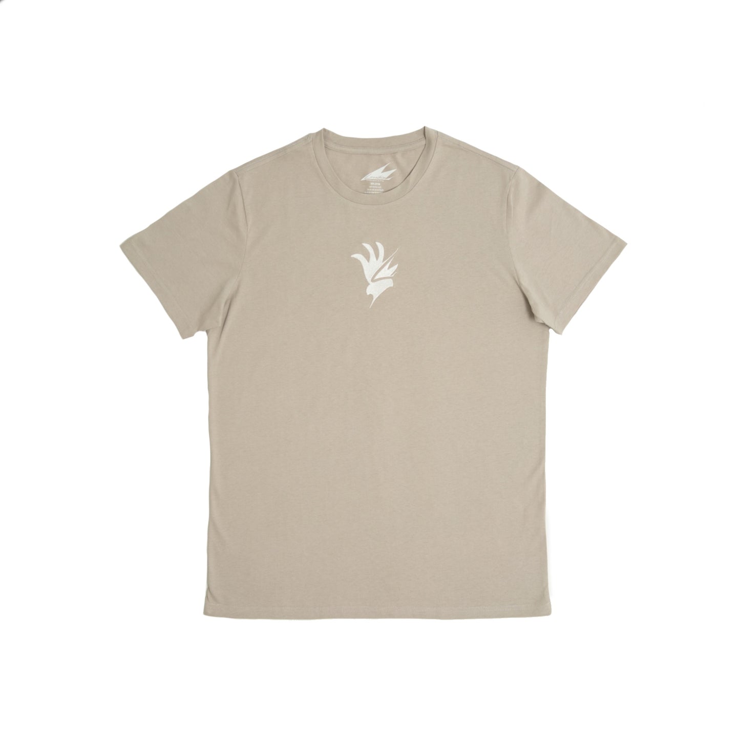 Embroidered Larrikin T-Shirt - Grey